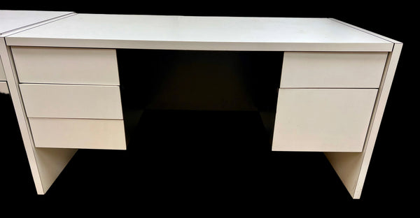 Vintage MCM JG Furniture White Desk