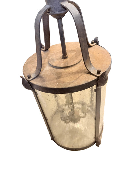 Louis XVI Style Iron Lantern Hanging Light