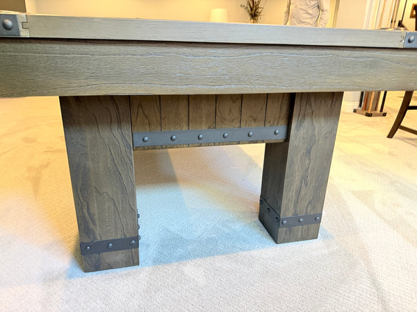 Plank & Hide Morse Slate 7’ Pool Billiard Table