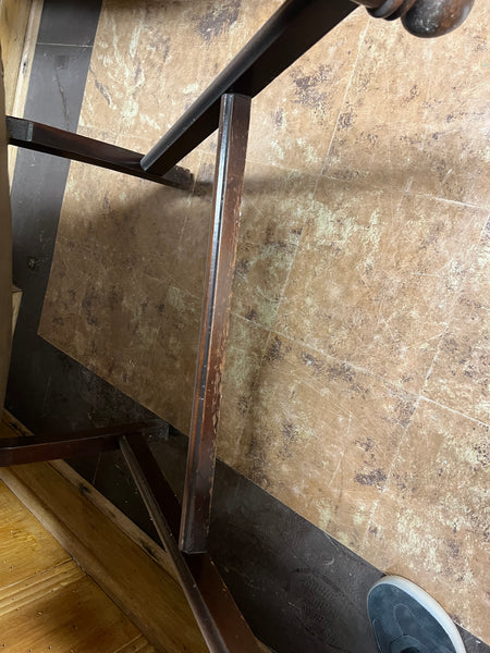 Vintage Green Leather Chairs (8 Available)