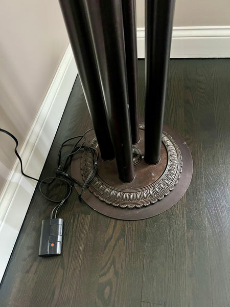 Bronze Torchiere Floor Lamp