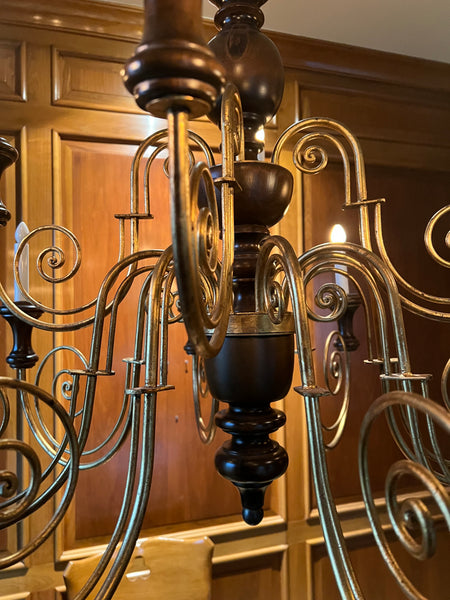 Flemish Large 12 Light Chandelier