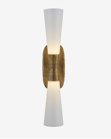 NEW Hudson Valley 2 Light Gold Double Bath Sconce Wall Light (4 Available)