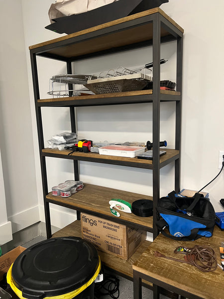 ARHAUS Palmer 40" Industrial Bookcase