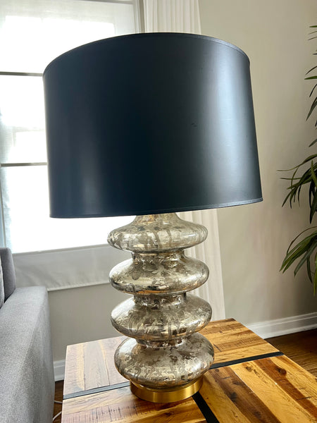 Rare 1960's MCM Carlo Nason for Mazzega Four Tier Murano Table Lamp