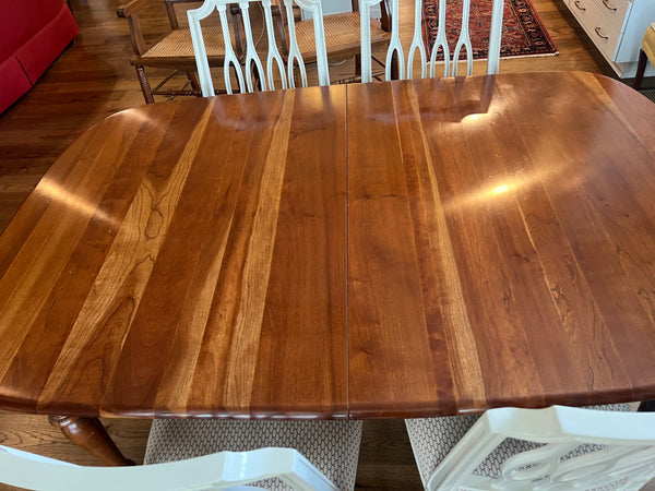 Solid Wood Dining Table and 6 Chairs