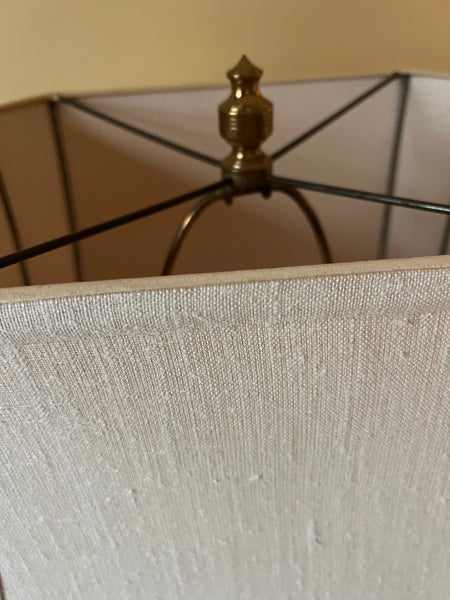 Solid Italian Brass Table Lamp