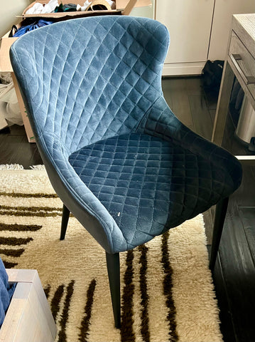 Navy Side Chair