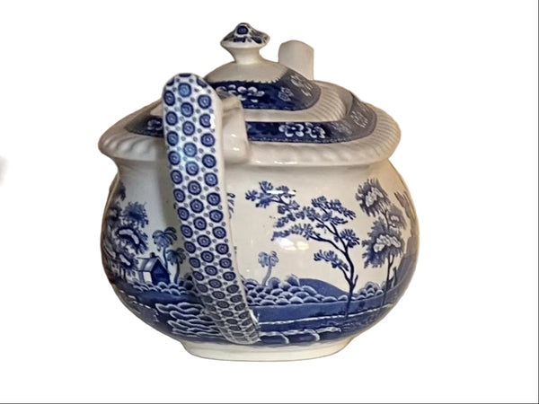 Spode Tower Blue Coffee Tea Pot