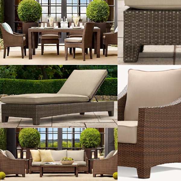 Restoration Hardware 22 Piece La Jolla Outdoor Furniture Set