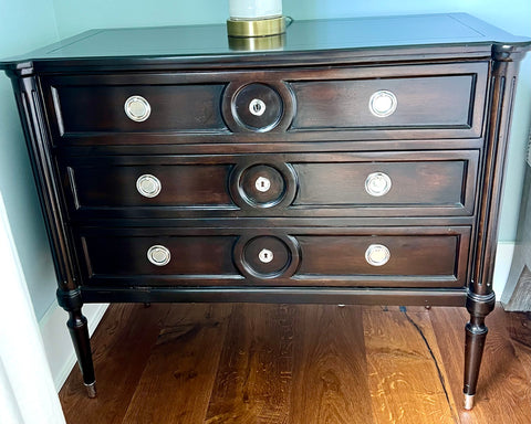 Pair of Louis XVI Style Commodes Nightstands