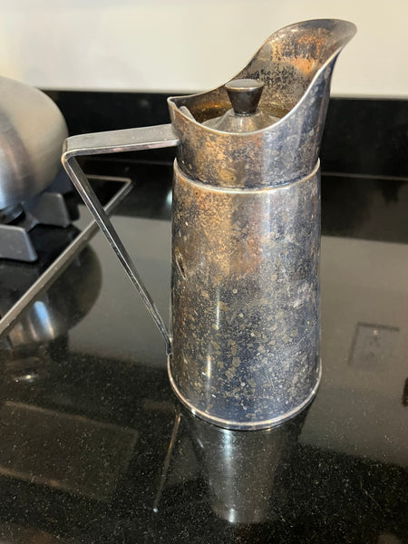 Grand Silver Co Antique Thermos Teapot