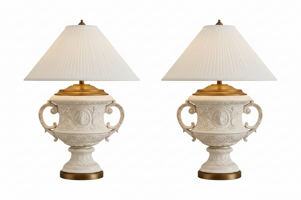 Pair of Maria Buatta Table Lamps