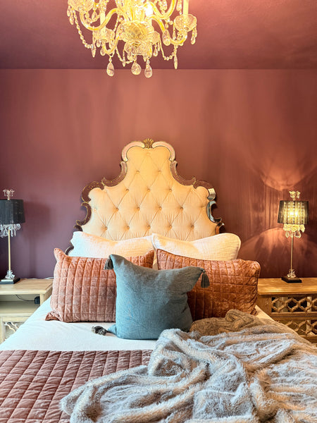 Hooker Furniture for Horchow Bristol Tufted Queen Headboard