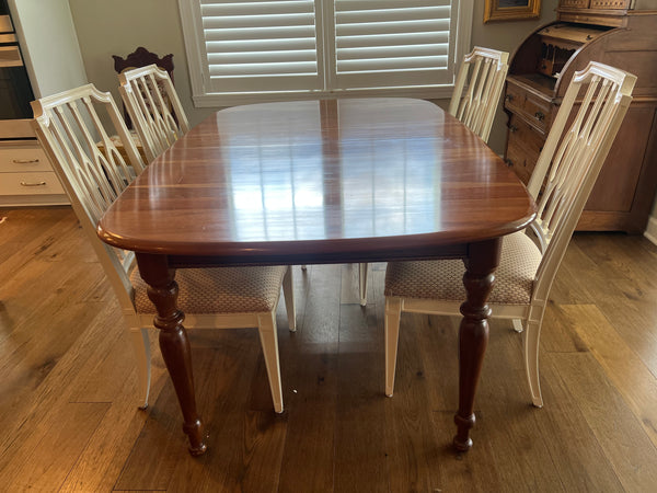 Solid Wood Dining Table and 6 Chairs