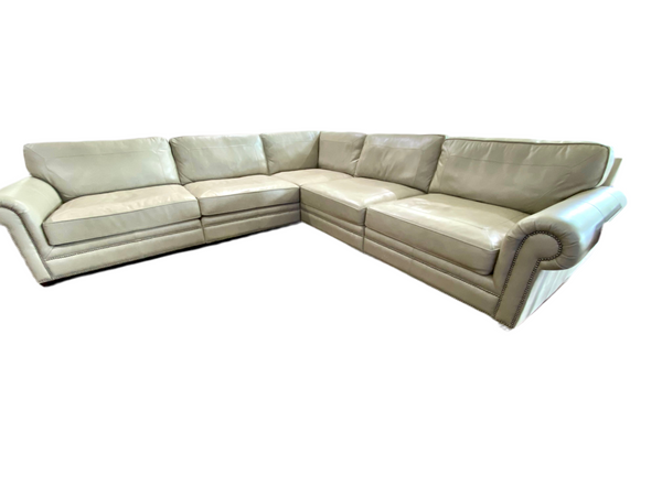 Bernhardt 5 Piece Leather Sectional NEW