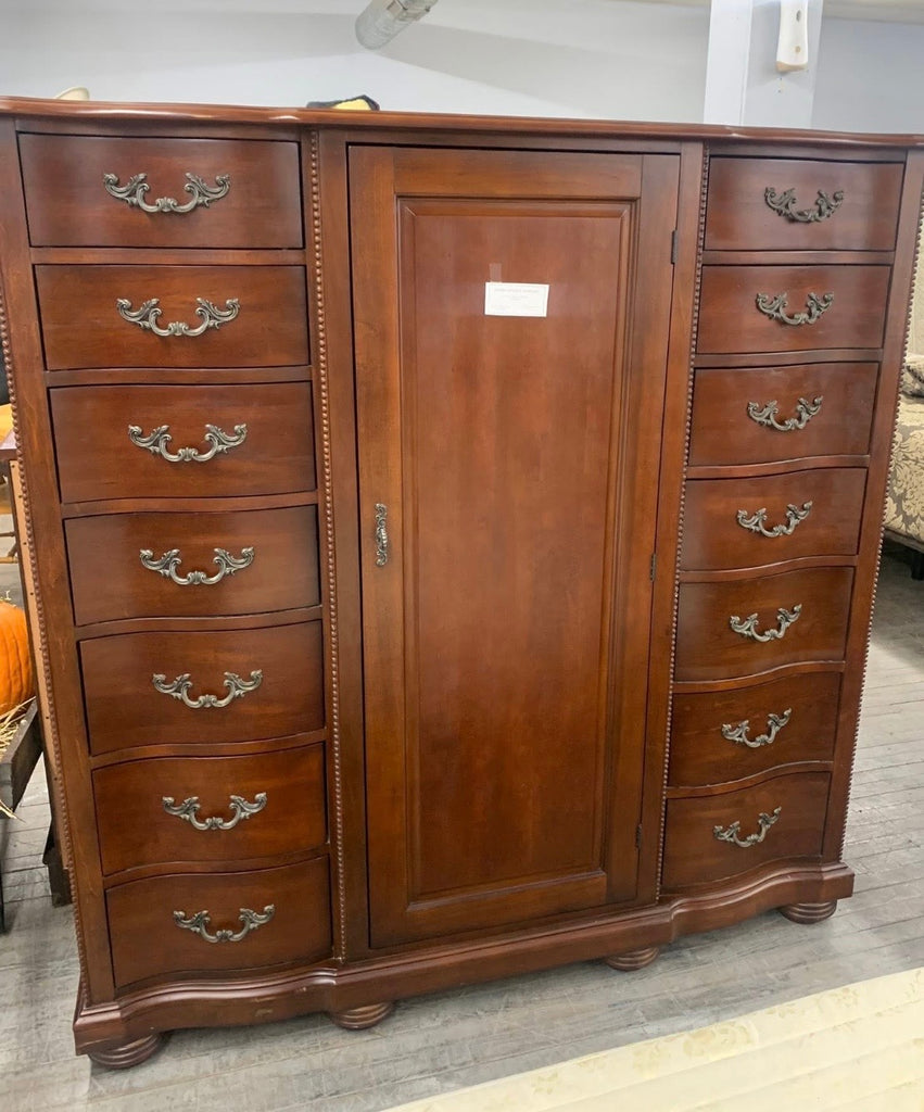 Solid Wood Wardrobe Dresser Armoire KLM Luxury Consignment Solid Wood Wardrobe Dresser Armoire KLM Luxury Consignment
