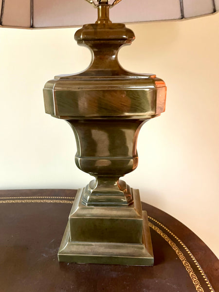 Solid Italian Brass Table Lamp