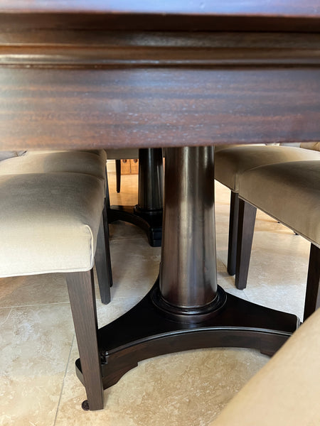 RH Restoration Hardware Portman Double Pedestal Dining Table