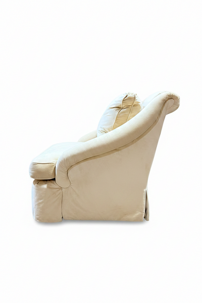Pair of Henredon Swivel Club Chairs