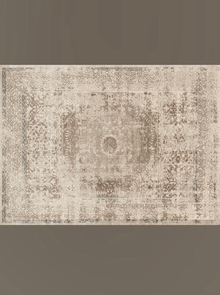 Loloi Century CQ-01 Taupe Sand Area Rug 9'x12'