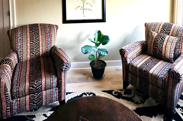 Flexsteel Jupiter Animal Print Upholstered Chair (2 Available)