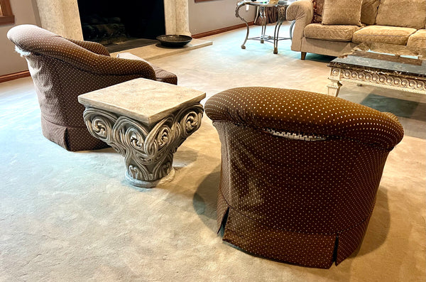 Pair of HENREDON Uphostered Chairs