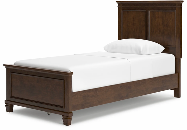 Twin Panel Bed and Mattress Set by Meridian International