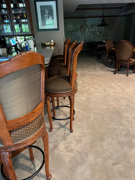 Set of 6 Swivel Bar Stools