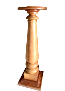 Solid Cherry Vintage Plant Stand