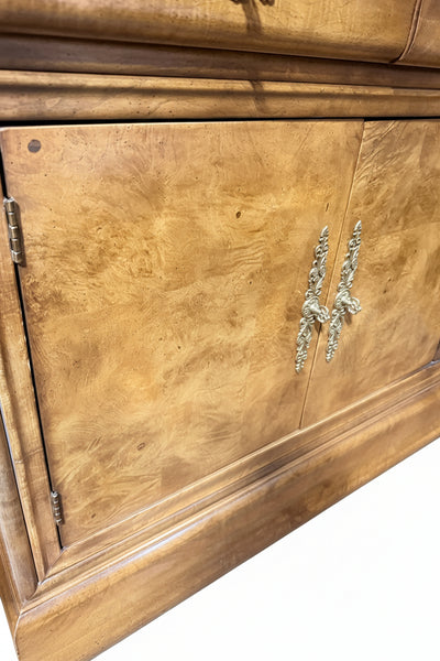 HENREDON Olive Burlwood Charles X Collection Sideboard