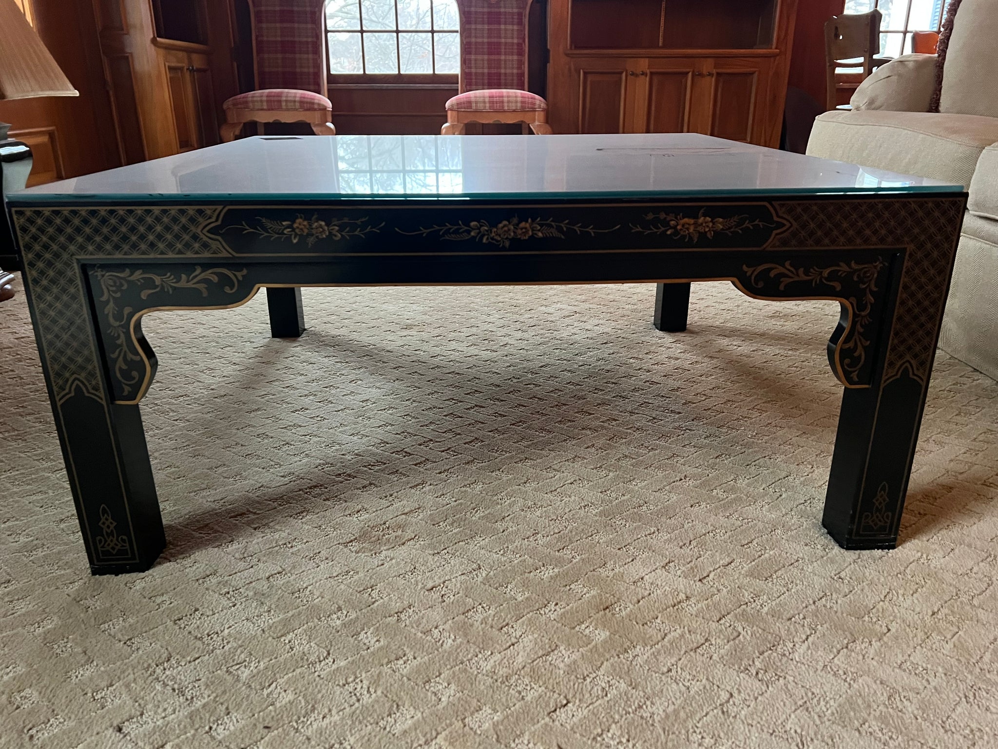 Drexel Et Cetera Collection Coffee Table with Glass Top – KLM