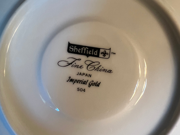 Sheffield Fine China Imperial Gold - Set of 89