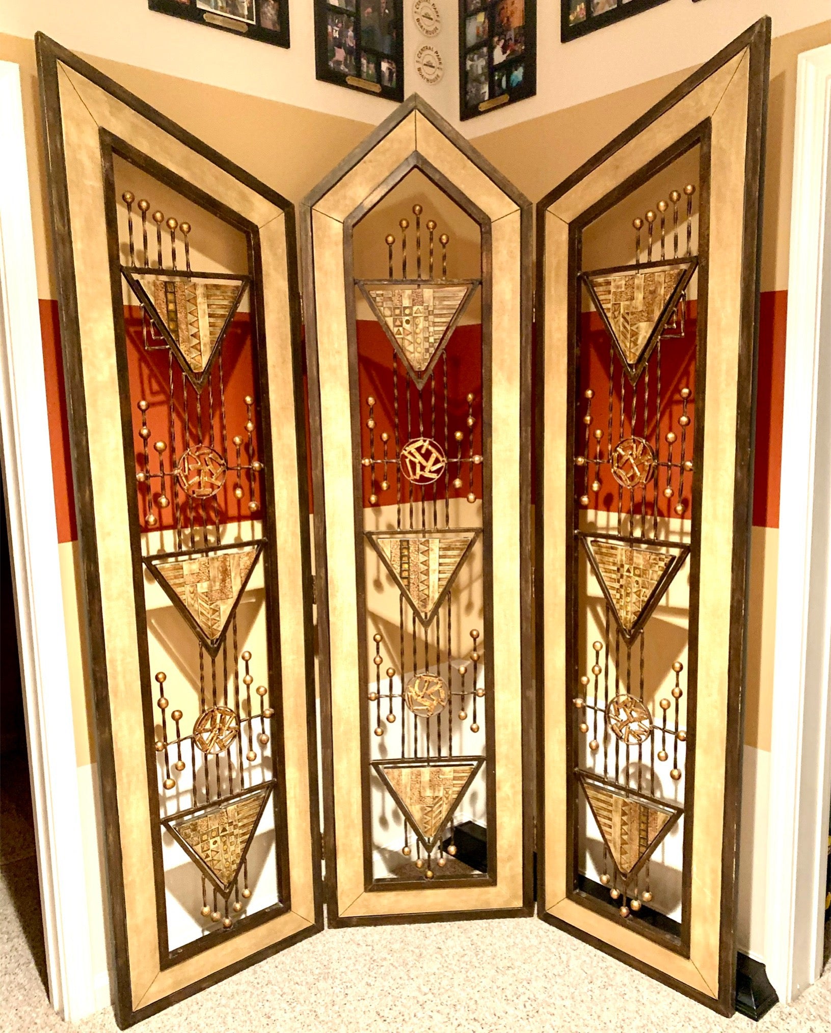 Large 3 Panel Screen Room Divider