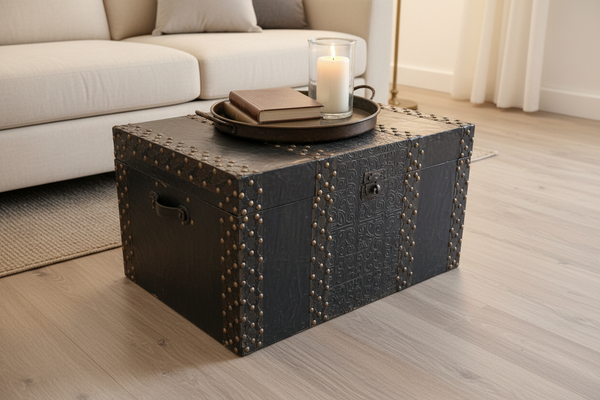 Manoi Wooden Storage Trunk