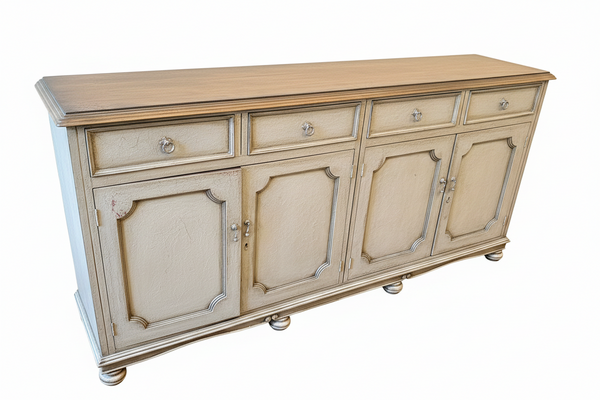 Hand Painted French Console