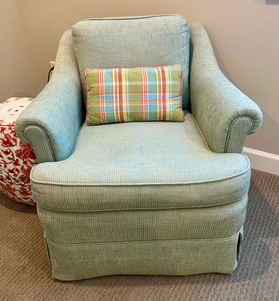 Green Upholstered Chair