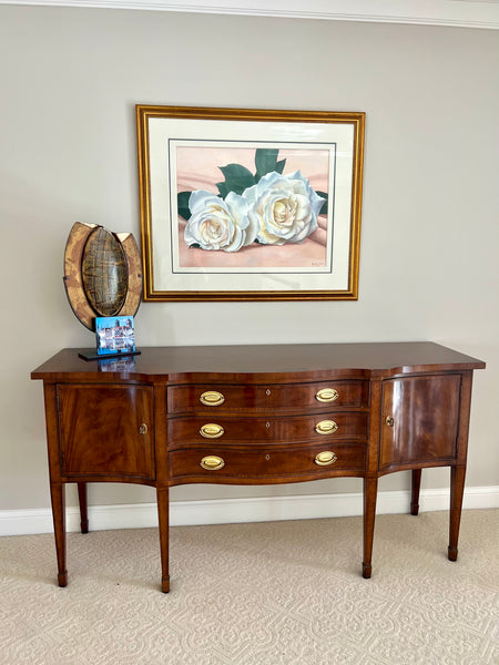 HENREDON Federal Style Mahogany Sideboard