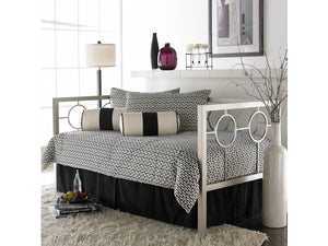 Leggett & Platt Metal Twin Daybed with Popup Trundle