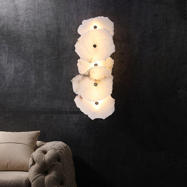 Pair of L Modern Lighting Quartz Sconce Wall Lights