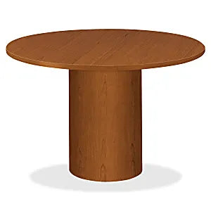 HON Round Pedestal Office Table and 4 Chairs