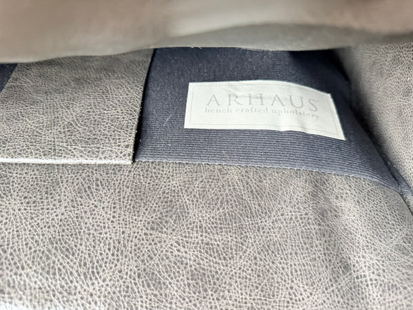 Arhaus Custom Nailhead Trim Leather Recliners (2 available)