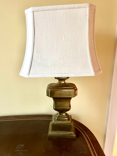 Solid Italian Brass Table Lamp