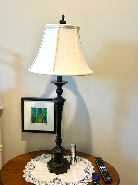 House of Troy Newport Twin Pull Oil Rubbed Bronze Table Lamp