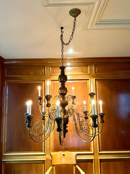 Flemish Large 12 Light Chandelier