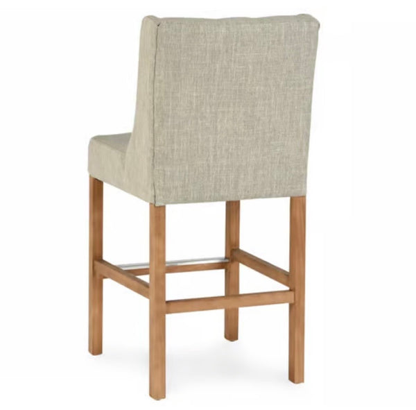 LUXEDECOR Cayle Tufted Counter Height Bar Stools (4 Available)