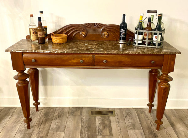 Pennsylvania House Buffet with Marble Top