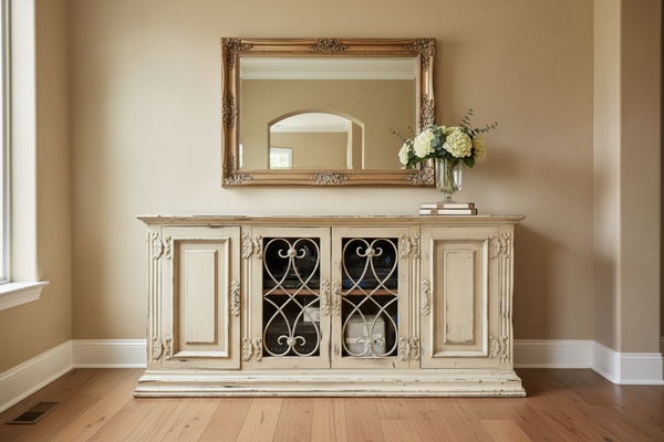 Hand Painted Console Sideboard