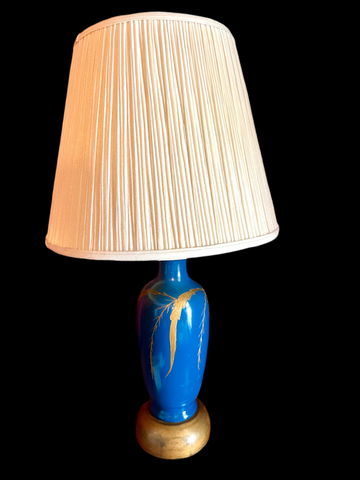 Blue Porcelain Table Lamp