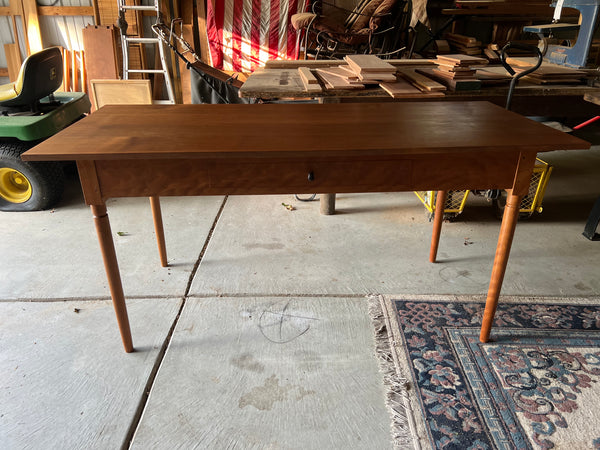 NEW Hand Made Solid Walnut Top and Cherry Leg Desk or Dining Table